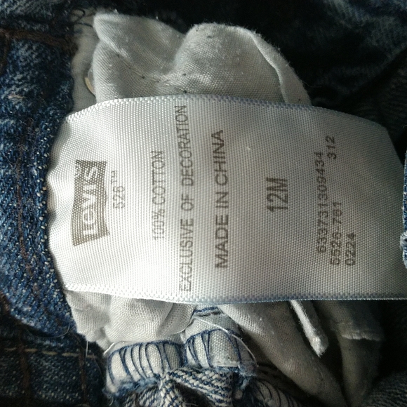 2/$15 Levi's 525 Boys Jeans Size 12 Months - Picture 4 of 4